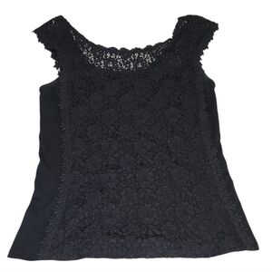 Express Black Lace Women's Top